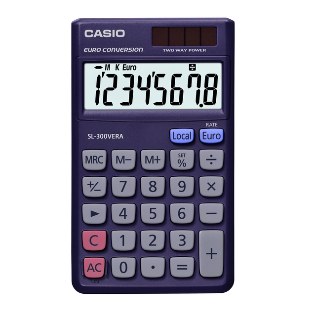POCKET CALCULATOR CASIO SL-300VER