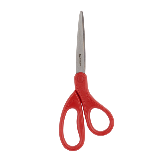Scissors Scotch 18cm universal red blister