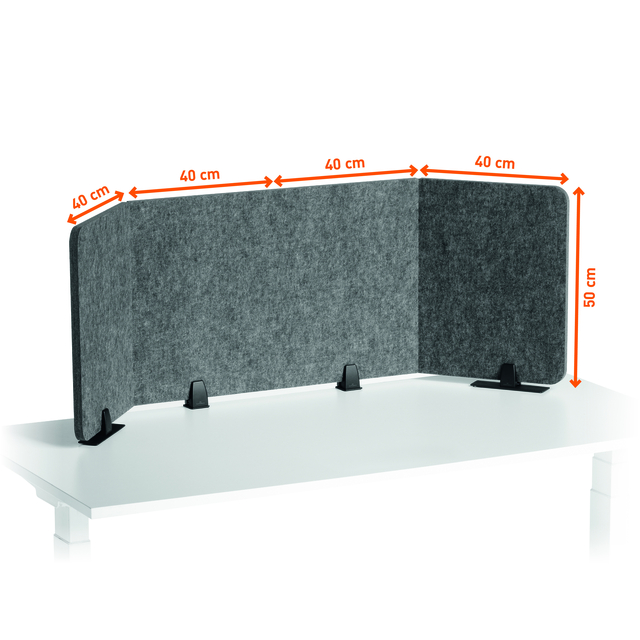 Bureauscherm Durable EFFECT 160