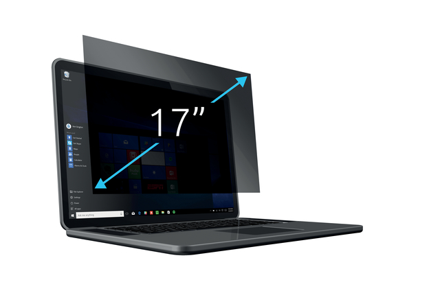 Privacyfilter Kensington 2-weg voor 17" laptops 16:10