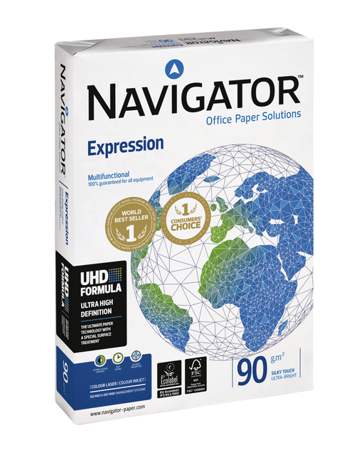 Copy paper Navigator Expression A3 90gr white 500 sheets