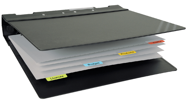 48x 3L index tabs, 12x40mm  permanent,assorted colours