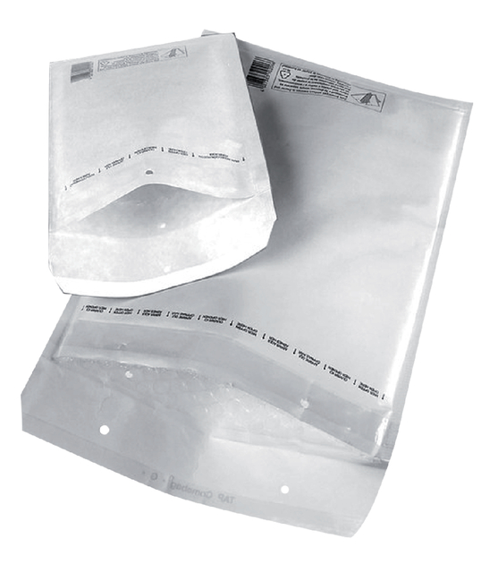 Bubble envelope Quantore no. 11 120x175mm white 200 pieces