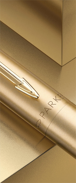 Balpen Parker Jotter XL Monochrome gold medium blister à 1 stu