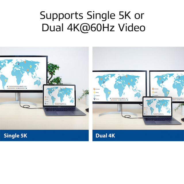 Kabel ACT USB-C USB 4 20Gbps Thunderbolt3 1 meter