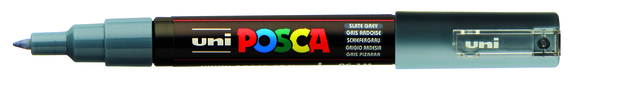 Paint marker Posca PC1MC extra fine slate grey