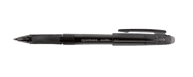 Gel writer Quantore erasable 0.7mm black