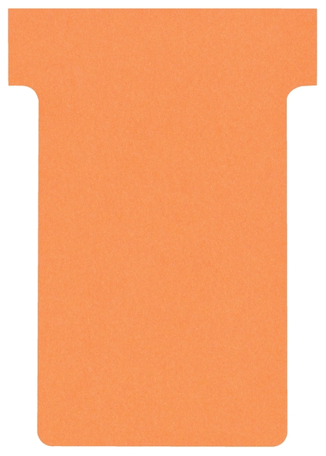 Planbord T-kaart Nobo nr 2 48mm oranje 100 stuks