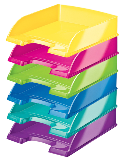 Letter Tray Leitz WOW A4 blue