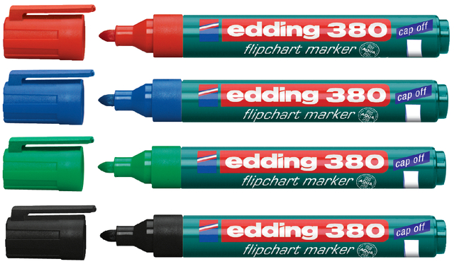 edding 380 flipchart marker black