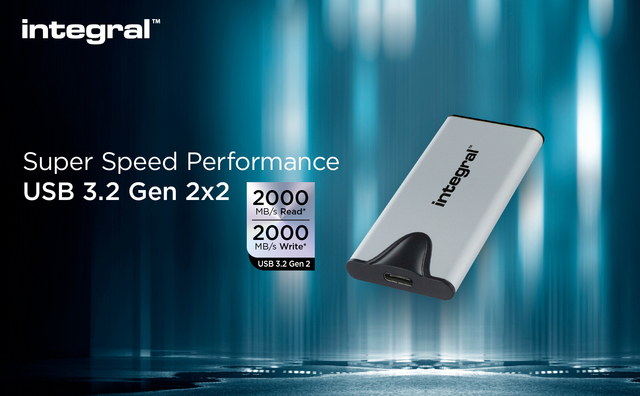 SSD Integral SlimXpress Portable USB-C 1TB