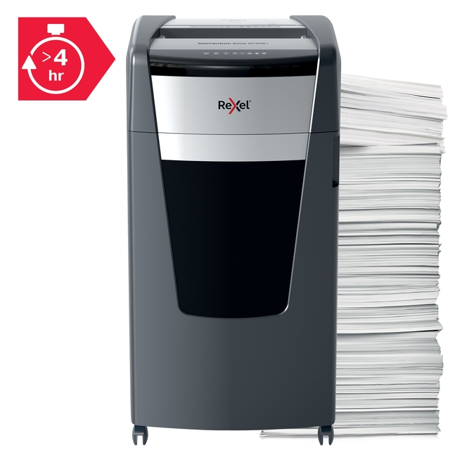 Papiervernietiger Rexel Momentum Extra XP426+ snippers 4x30mm