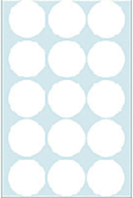 Etiket HERMA 2270 rond 32mm wit 480 stuks