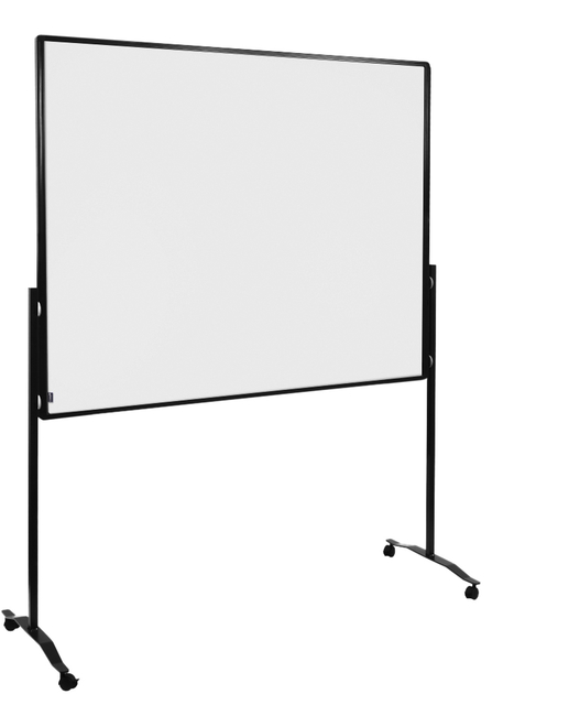 Scheidingswand + whiteboard Legamaster Premium Plus 150x120cm geëmailleerd staa