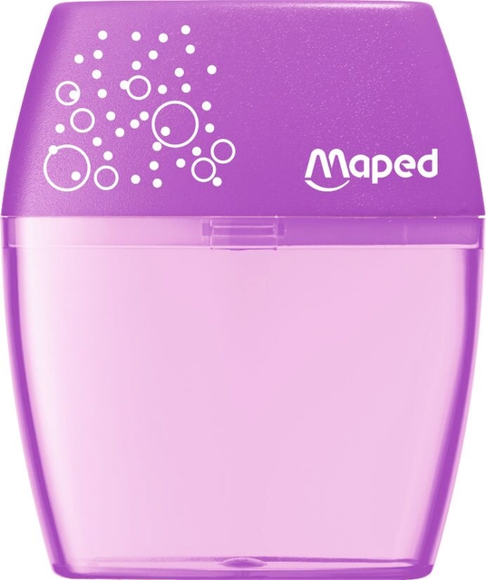 PENCILSHARPENER MAPED SHAKER 2-HOLES ASS