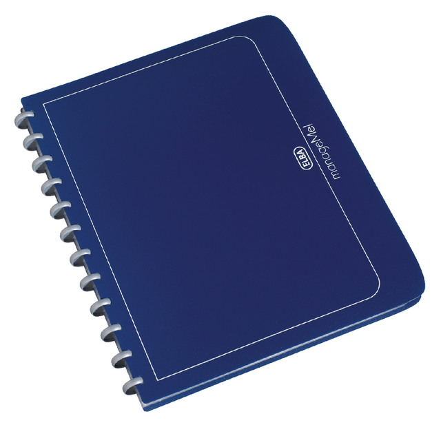 Display Book with removable pockets Variozip Elba Manage Me A4 25 pockets Blue