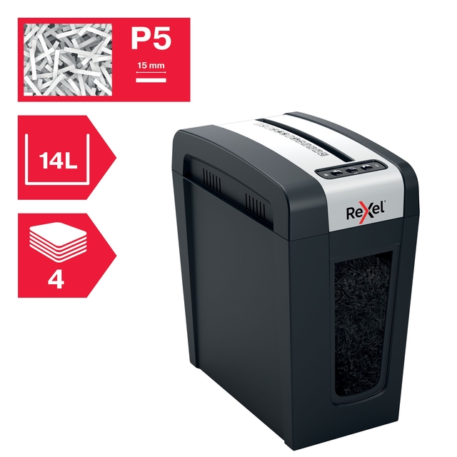 Papiervernietiger Rexel Secure MC4-SL snippers 2x15mm