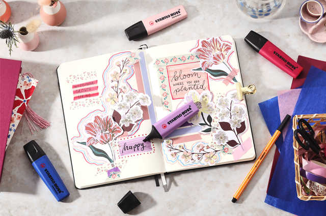 Markeerstift STABILO Boss 70/128 Wildflower blush