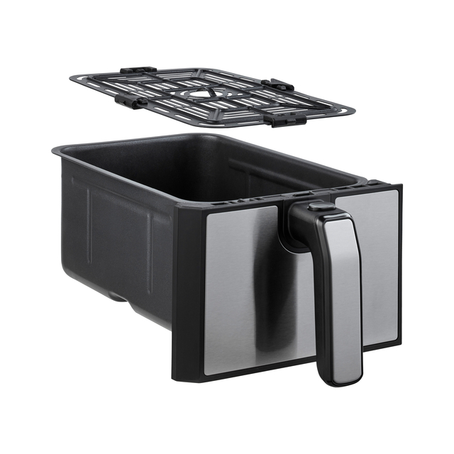 Airfryer Inventum 2 x 4 liter 1700 watt zwart/rvs