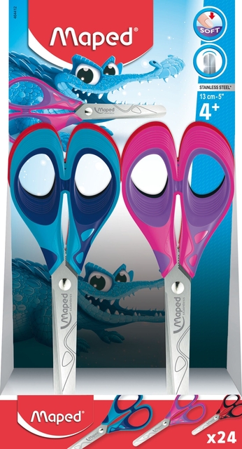 SCISSORS MAPED ESSENTIALS SOFT 13CM RH