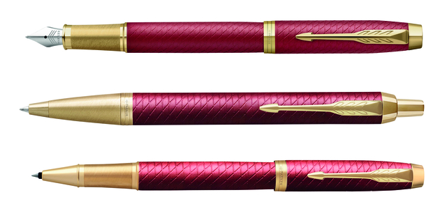 Balpen Parker IM Premium deep red medium blister à 1 stu
