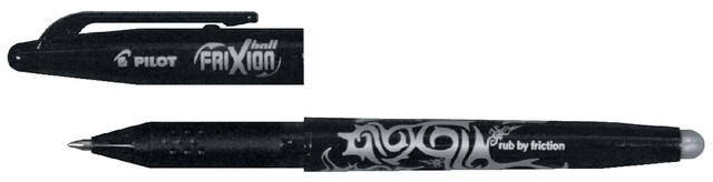 FriXion Ball - Gel Ink Rollerball - Black - Medium Tip