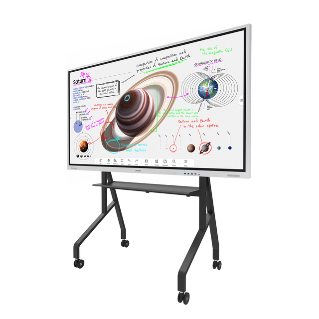 Mobiele vloersteun Neomounts MOVE Go 55-86" max 900x600 zwart