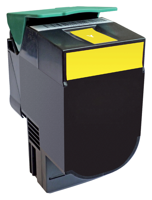 Tonercartridge Quantore alternatief tbv Lexmark C540H1YG geel