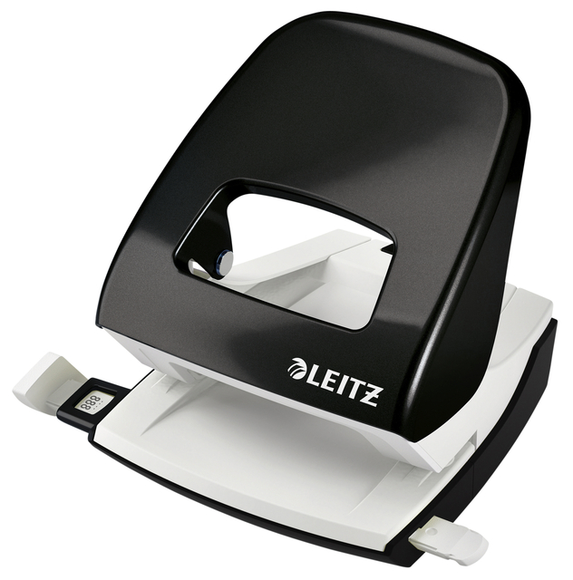 Office Hole Punch Leitz 5008 NeXXt WOW Metal 30 sheet black