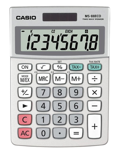DESK CALCULATOR CASIO MS-88ECO