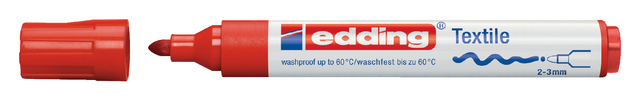 edding 4500 textile marker red