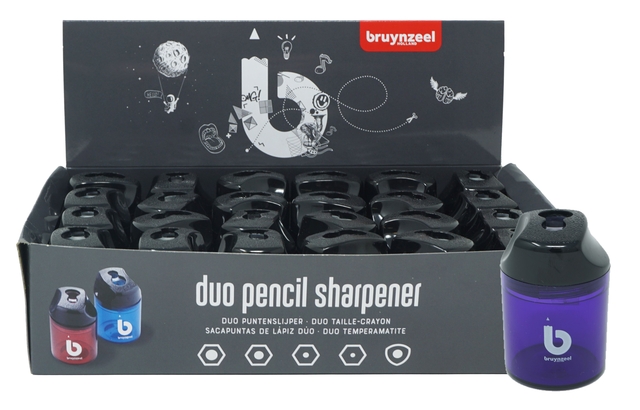 Puntenslijper Bruynzeel Teens tonmodel duo
