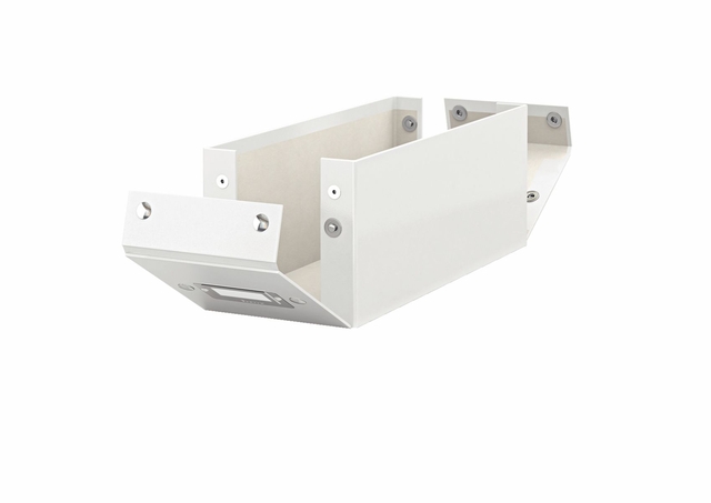 CD-opbergdoos Leitz Click & Store WOW  gerecycled karton 143x136x352mm wit