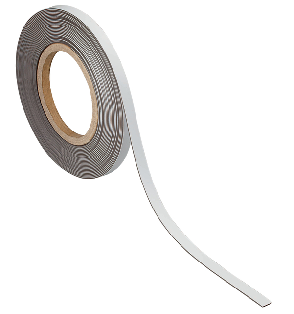 Marking band,  magnetic, 10 m x 10 mm x 1 mm