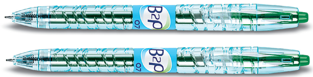 B2P Gel - Gel Ink Rollerball - Green - Begreen - Medium Tip
