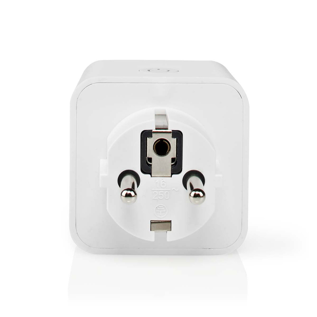 Slimme stekker Nedis Smartlife Wifi enkel wit