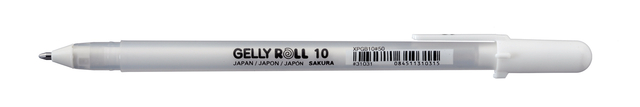 Gelschrijver Sakura Gelly Roll Basic 10 0.5mm wit