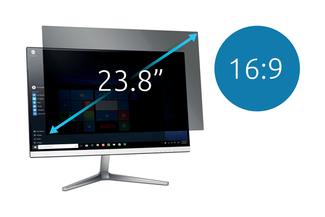 Privacyfilter Kensington 2-weg voor 23.8" monitors 16:9