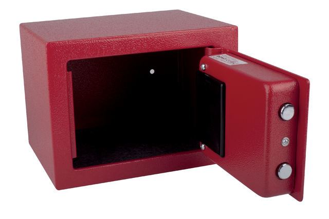 Safe Pavo mini electronic 230x170x170mm red