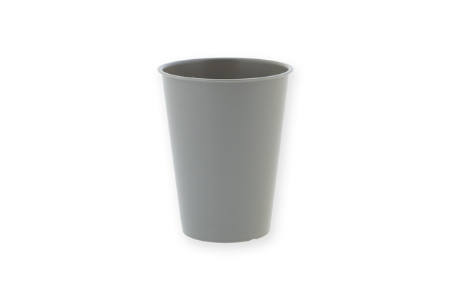 Koffiebeker IEZZY 180ml herbruikbaar Wauw 150 stuks grijs
