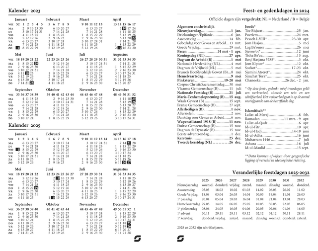 Agendavulling 2027 Succes Senior 1dag/1pagina