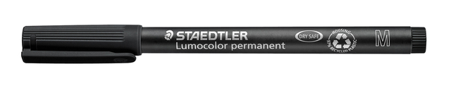 Staedtler Lumocolor Pen Med Black 317-9