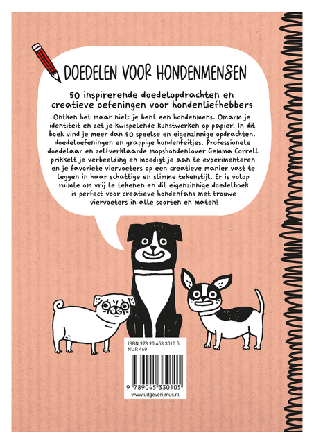Kleurboek MUS Doedelen voor hondenmensen