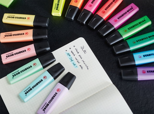 Markeerstift STABILO BOSS Original B-10141 oranje blister à 1 stu