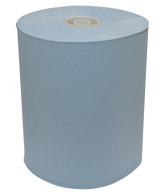 Handdoekrol Euro Products Q14 Matic XL klein 2-laags 165m blauw 120665