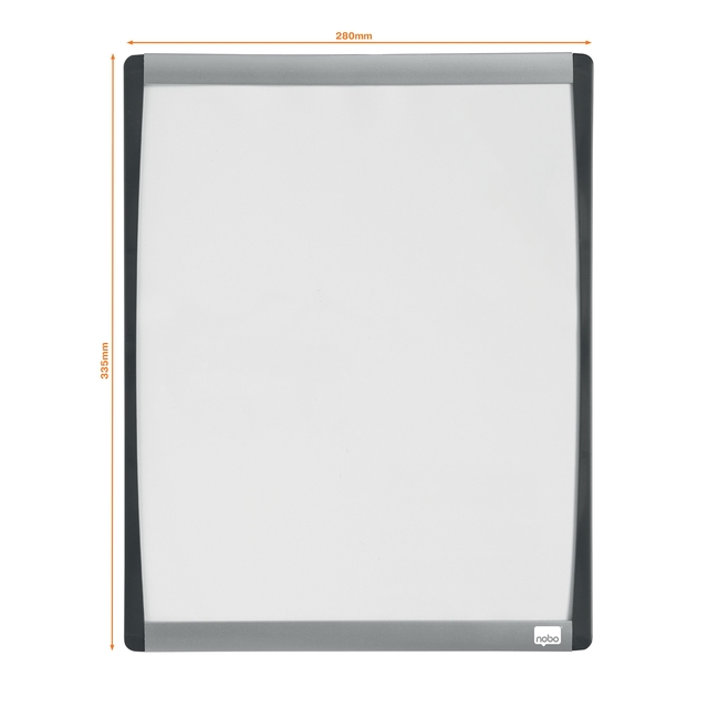 Whiteboard Nobo 35.5x28cm curved