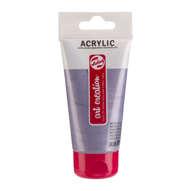 Acrylverf Talens Art Creation 835 metallicviolet tube à 75m