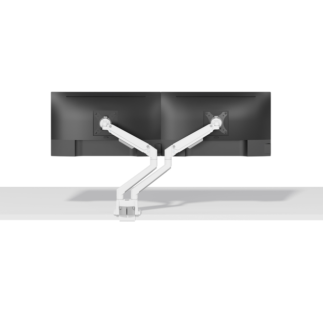 Monitorarm Neomounts NEXT Slim 2 schermen 32 inch wit