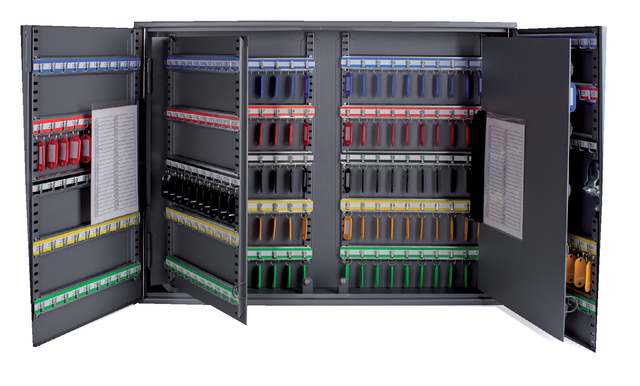 Key cabinet Pavo XL two-door 300 hooks 720x540x140mm