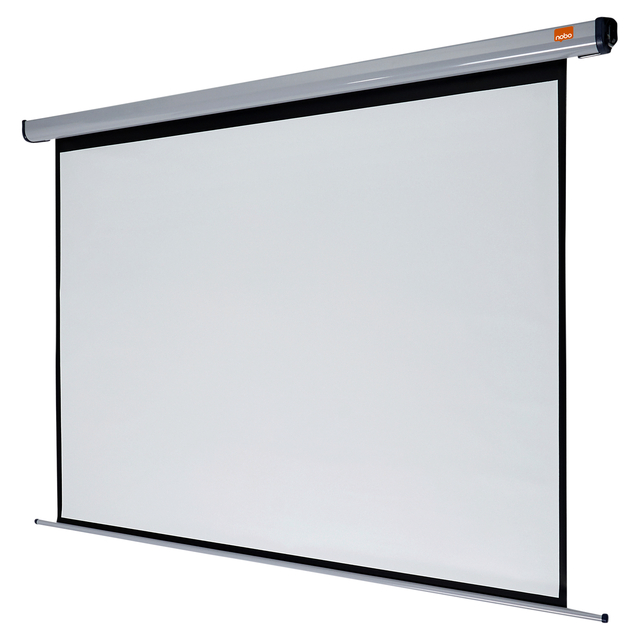 Wall mounted projection screen Nobo 240cm electric